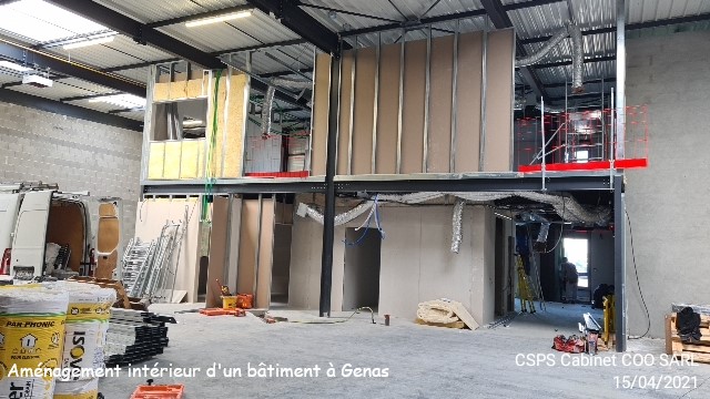 Amnagement intrieur d'un btiment  Genas