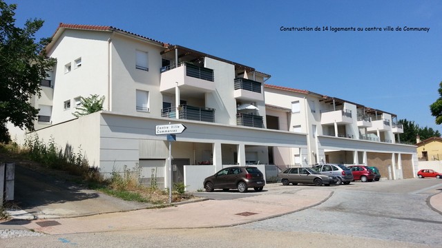 Construction de 14 logements au centre ville de Communay