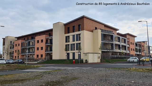 Construction de 85 logements  Andrzieux Bouthon