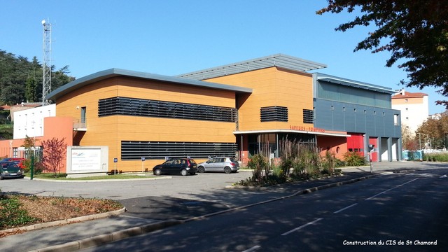 Construction du CIS de St Chamond