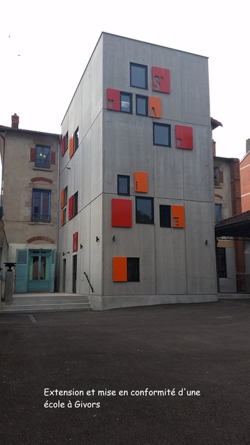 Extension et mise en conformit d'une cole  Givors