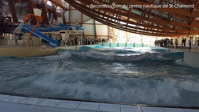 Reconstruction du centre nautique de St Chamond