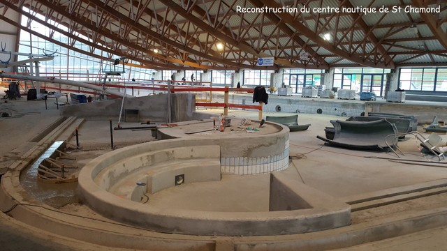 Reconstruction du centre nautique de St Chamond