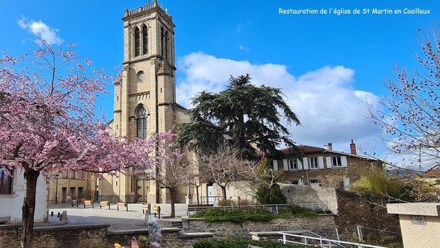 Restauration de l'glise de St Martin en Coailleux
