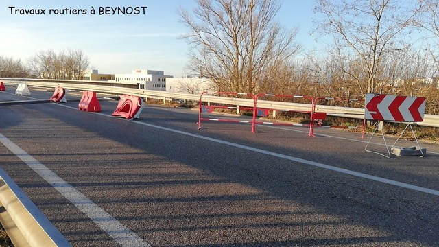 Travaux routier  BEYNOST